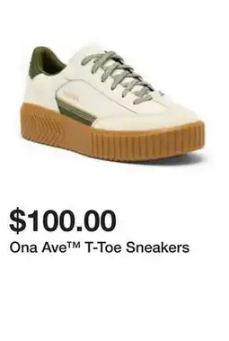 Belk Ona Ave T-Toe Sneakers offer