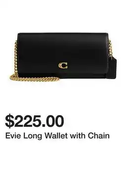 Belk Evie Long Wallet with Chain offer