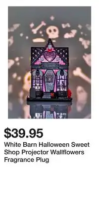 Bath & Body Works White Barn Halloween Sweet Shop Projector Wallflowers Fragrance Plug offer