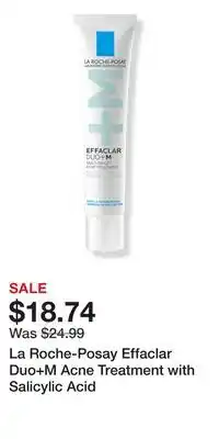 Ulta Beauty La Roche-Posay Effaclar Duo+M Acne Treatment with Salicylic Acid offer