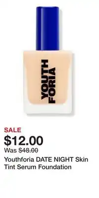 Ulta Beauty Youthforia DATE NIGHT Skin Tint Serum Foundation offer