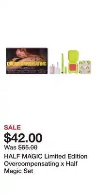 Ulta Beauty HALF MAGIC Limited Edition Overcompensating x Half Magic Set offer