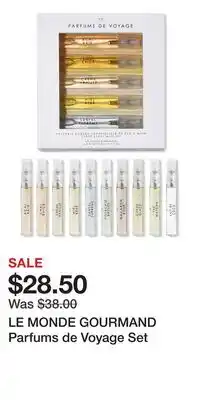 Ulta Beauty LE MONDE GOURMAND Parfums de Voyage Set offer