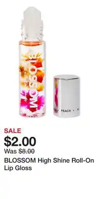 Ulta Beauty BLOSSOM High Shine Roll-On Lip Gloss offer