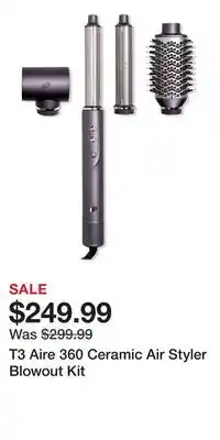 Ulta Beauty T3 Aire 360 Ceramic Air Styler Blowout Kit offer