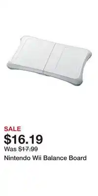 Game Stop Nintendo Wii Balance Board offer