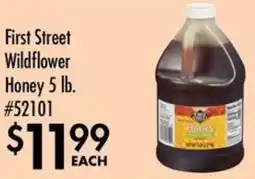 Smart & Final First street wildflower honey offer