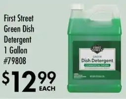 Smart & Final First Street Green Dish Detergent offer