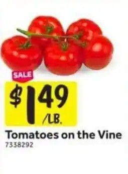 Stop&Shop Tomatoes on the vine offer