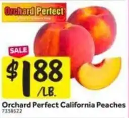 Stop&Shop Orchard perfect california peaches offer