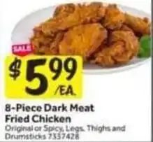 Stop&Shop Dark meat fried chicken offer