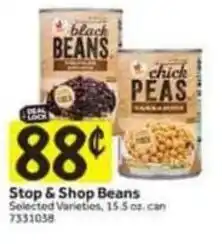 Stop&Shop Stop & shop beans offer