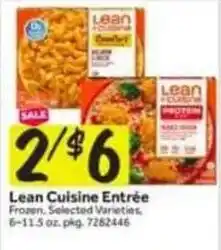 Stop&Shop Lean cuisine entrée offer