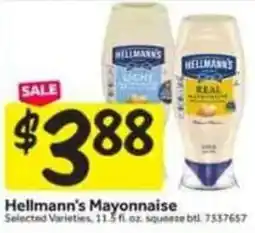 Stop&Shop Hellmann's mayonnaise offer
