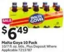 Stop&Shop Malta goya offer