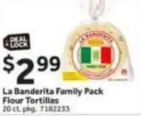 Stop&Shop La banderita family pack flour tortillas offer