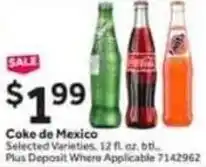 Stop&Shop Coke de mexico offer