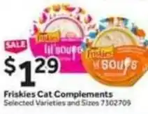 Stop&Shop Friskies Cat Complements offer