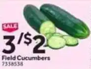 Stop&Shop Field Cucumbers offer