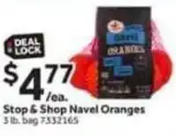 Stop&Shop Stop & shop navel oranges offer