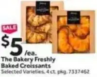 Stop&Shop The bakery freshly baked croissants offer