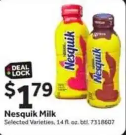 Stop&Shop Nesquik milk offer