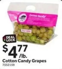 Stop&Shop Cotton candy grapes offer