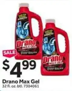 Stop&Shop Drano max gel offer