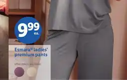 Lidl Esmara ladies' premium pants offer