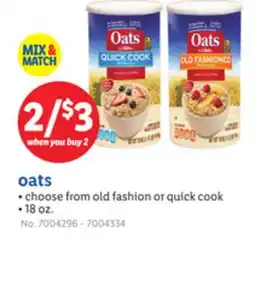Lidl oats offer