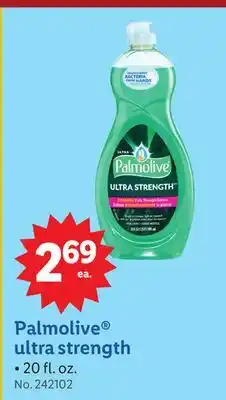 Lidl Palmolive ultra strength offer