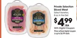 Ralphs Private Selection Sliced Meat offer