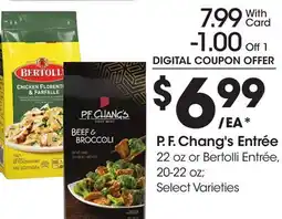 Ralphs P. F. Chang's Entrée offer
