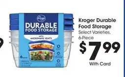 Ralphs Kroger Durable Food Storage offer