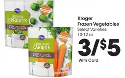 Ralphs Kroger Frozen Vegetables offer