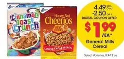 Ralphs General Mills Cereal offer