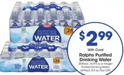 Ralphs Ralphs Purified Drinking Water offer