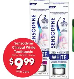 Ralphs Sensodyne Clinical White Toothpaste offer