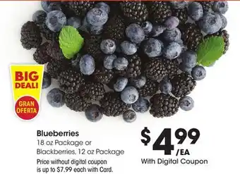 Ralphs Blueberries offer