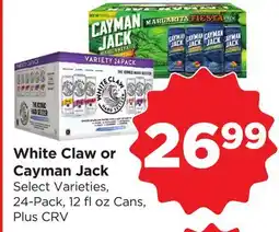 Food 4 Less White Claw or Cayman Jack offer