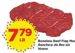 Food 4 Less Boneless Beef Flap Meat offer