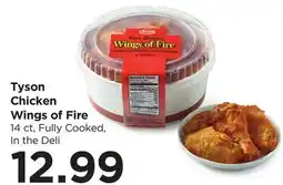 Food 4 Less Tyson Chicken Wings of Fire offer