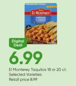 Stater Bros El Monterey Taquitos offer