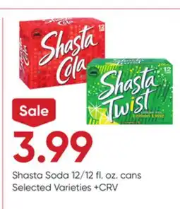 Stater Bros Shasta Soda offer