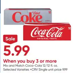 Stater Bros Coca-Cola offer