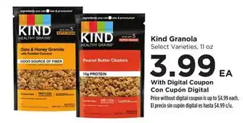 Food 4 Less Kind Granola offer
