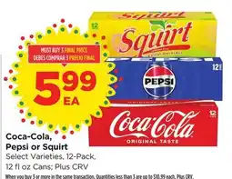 Food 4 Less Coca-Cola, Pepsi or Squirt offer