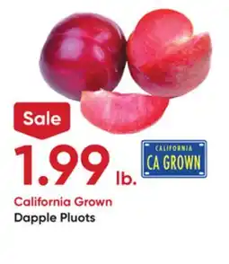 Stater Bros Dapple Pluots offer