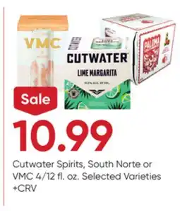 Stater Bros Cutwater Spirits, South Norte or VMC offer