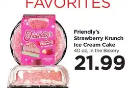 Food 4 Less Friendly's Strawberry Krunch Ice Cream Cake offer